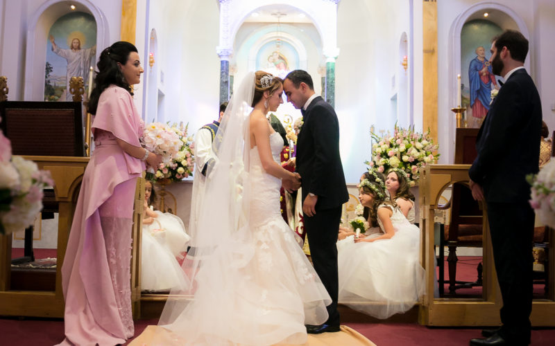 Beautiful traditional Armenian wedding ceremony