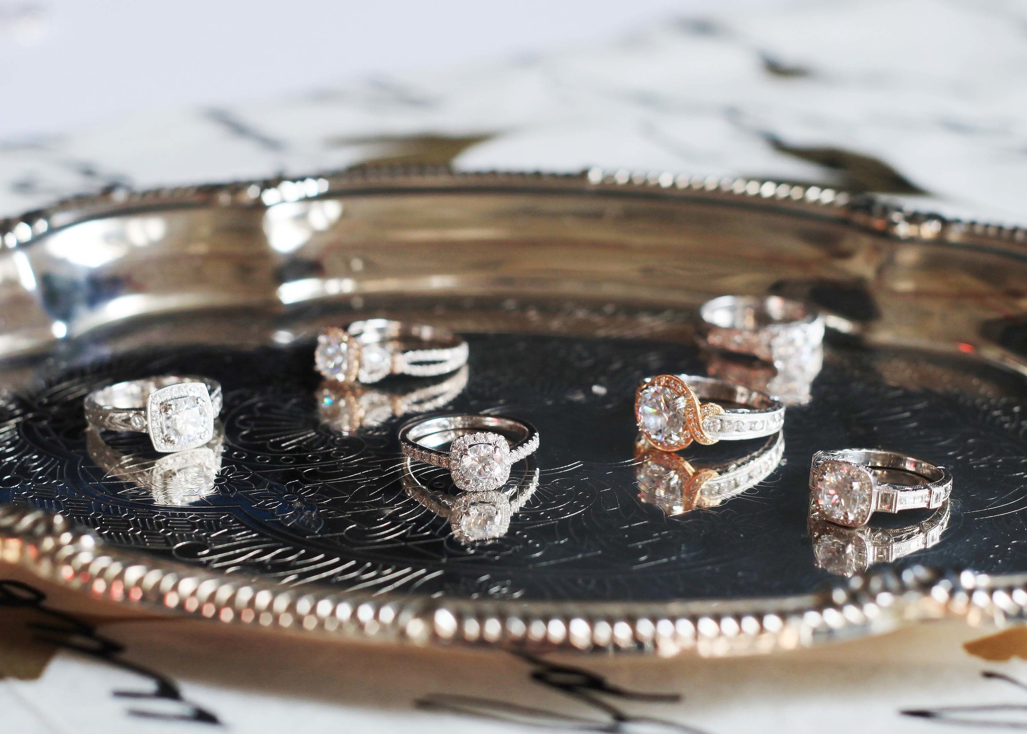 vintage inspired engagement rings